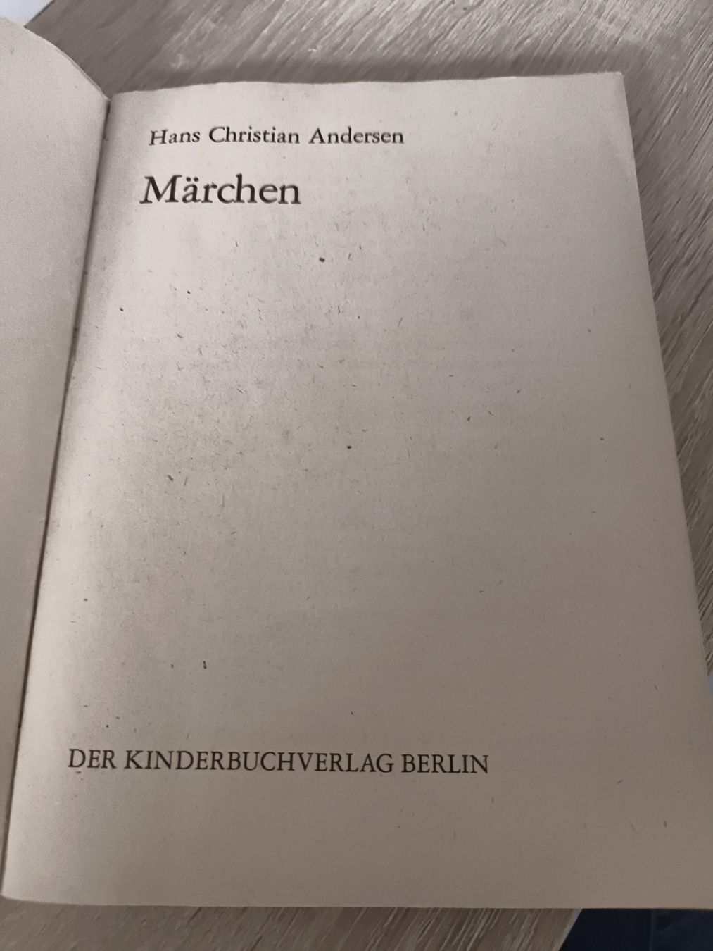 Libri: Märchen von H.C. Andersen, Kinderbuchverlag Berlin – Usato da Gettnau venduto da guerkli36 1