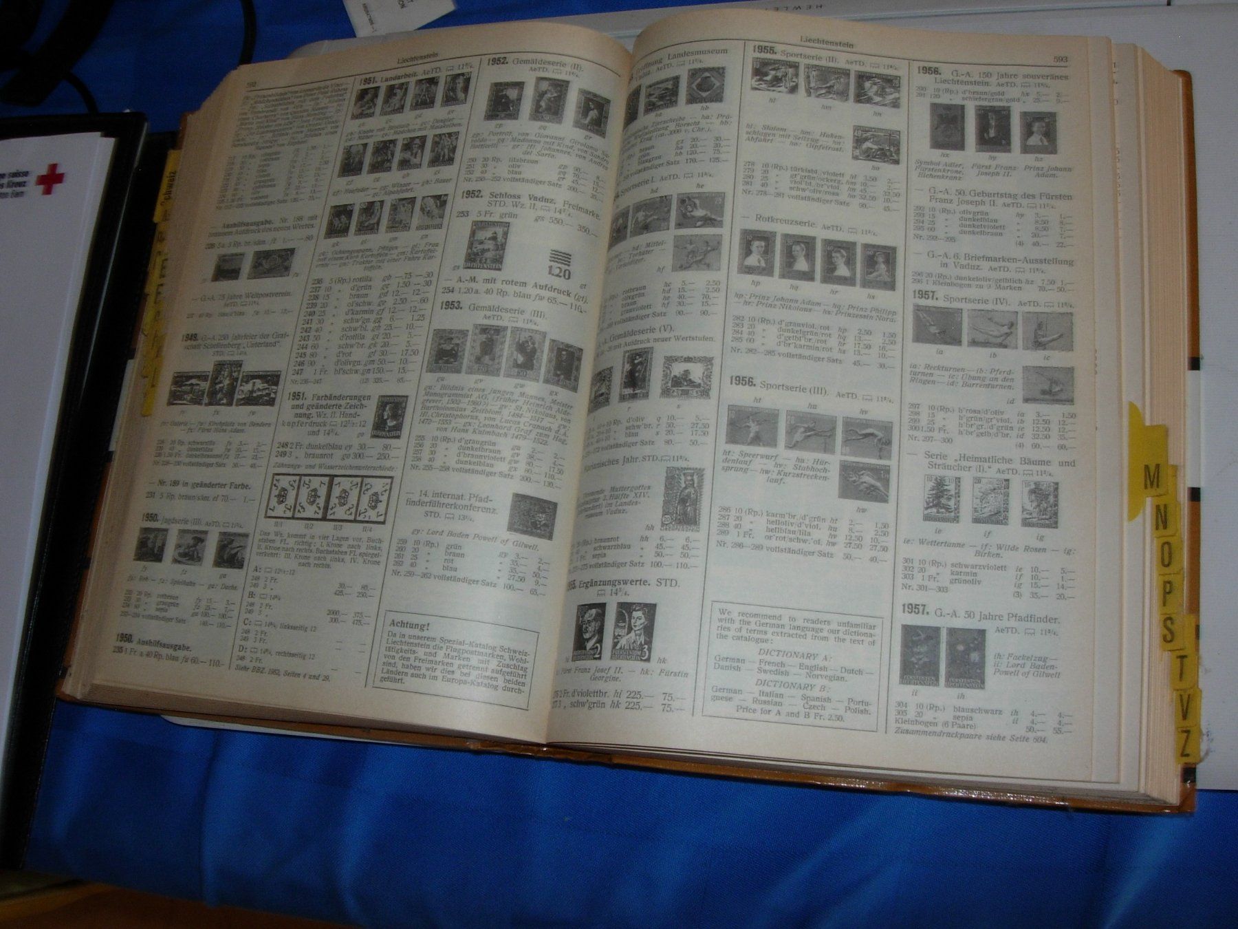 Libri: Briefmarkenkatalog Zumstein 1982  Europa – Usato da Hagneck venduto da Simu696 2