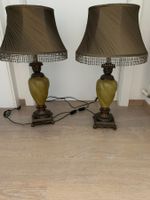Paire de lampes de table style baroque bon état