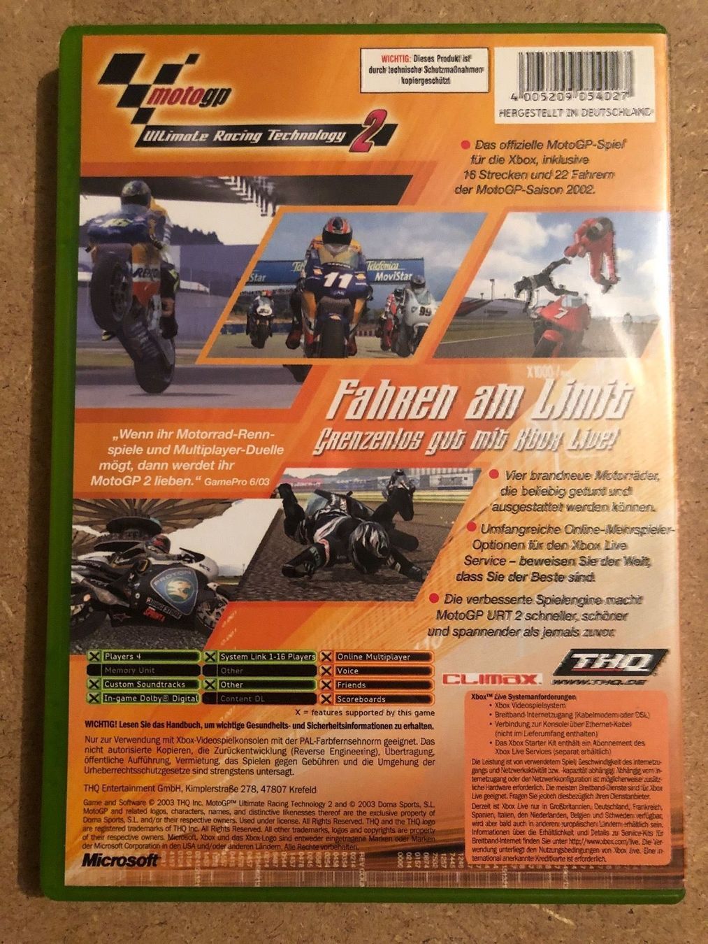Giochi: MotoGP 2 für Xbox – Usato da Kestenholz venduto da Mad18 1