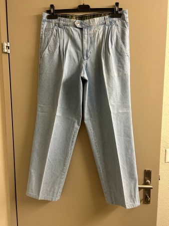 Brax Jeans Stoffhose Herren Hellblau