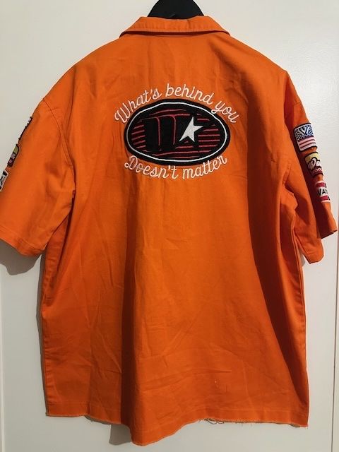 Camicie: Chemise jean orange Watson L neuve – Nuovo e nell'imballaggio originale da Lausanne venduto da Magic1900 3