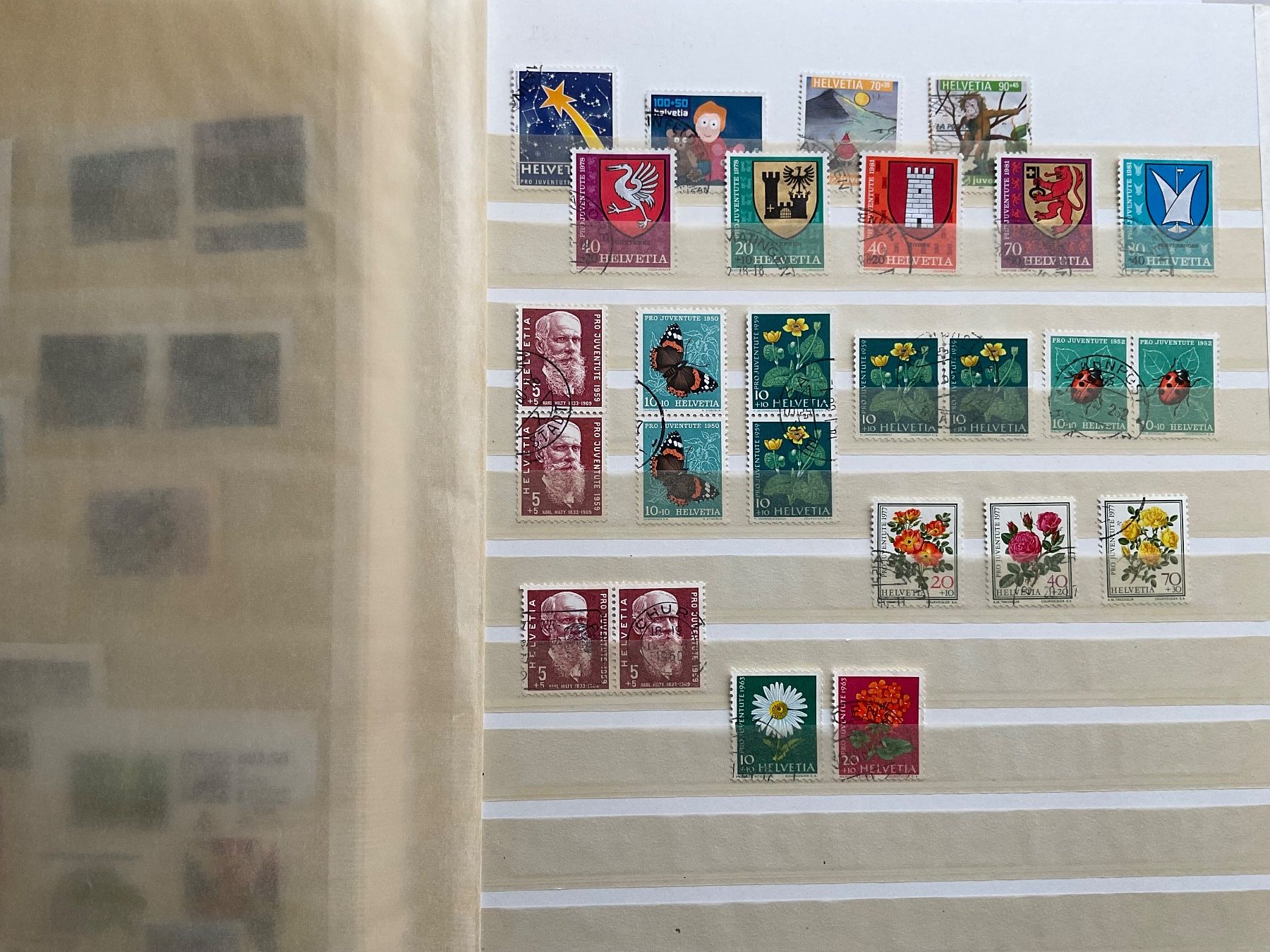 Tutti i francobolli: Schweiz-Briefmarkenalbum – Usato da Bottighofen venduto da onyx42 5