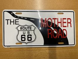 Route 66 Alublechtafel