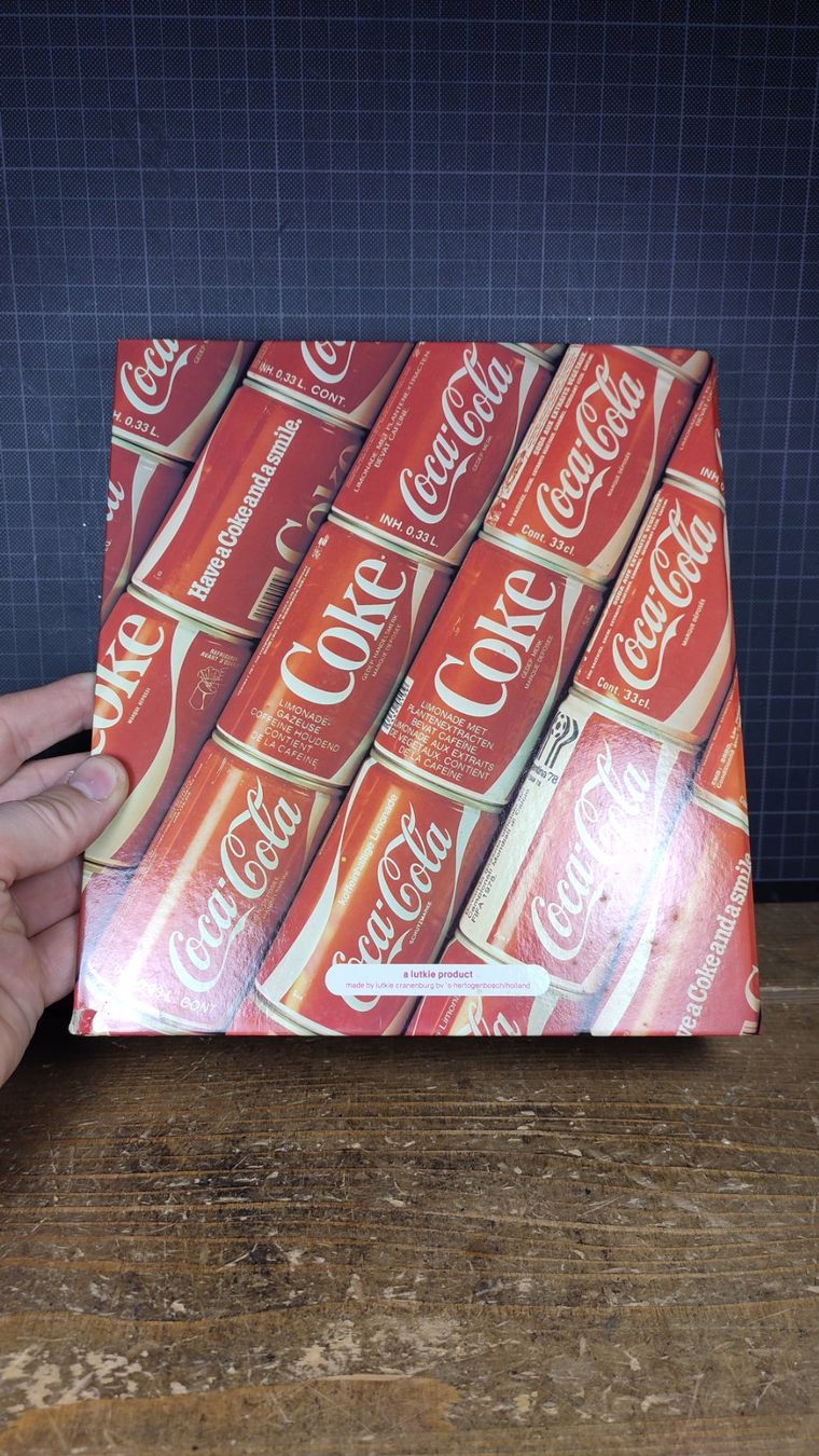 Ordner: Wunderschöner alter COCA-COLA ORDNER – Gebraucht aus Gelterkinden von MYSTOREFORYOU4460 1