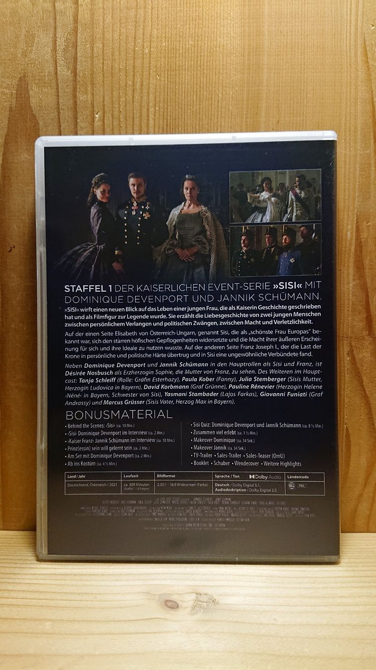 Tutti i DVDs: SISI Staffel 1 auf DVD – Usato da Wilderswil venduto da Exebub 1