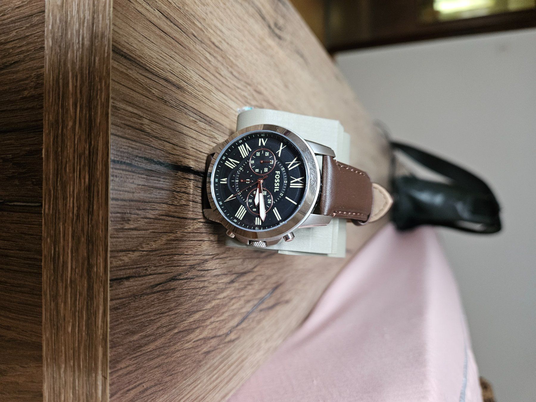 Fossil Orologi: Fossil Grant Chronograph mit der Modellnummer FS4813. – Nuovo e nell'imballaggio originale da Bad Ragaz venduto da man_2ryk