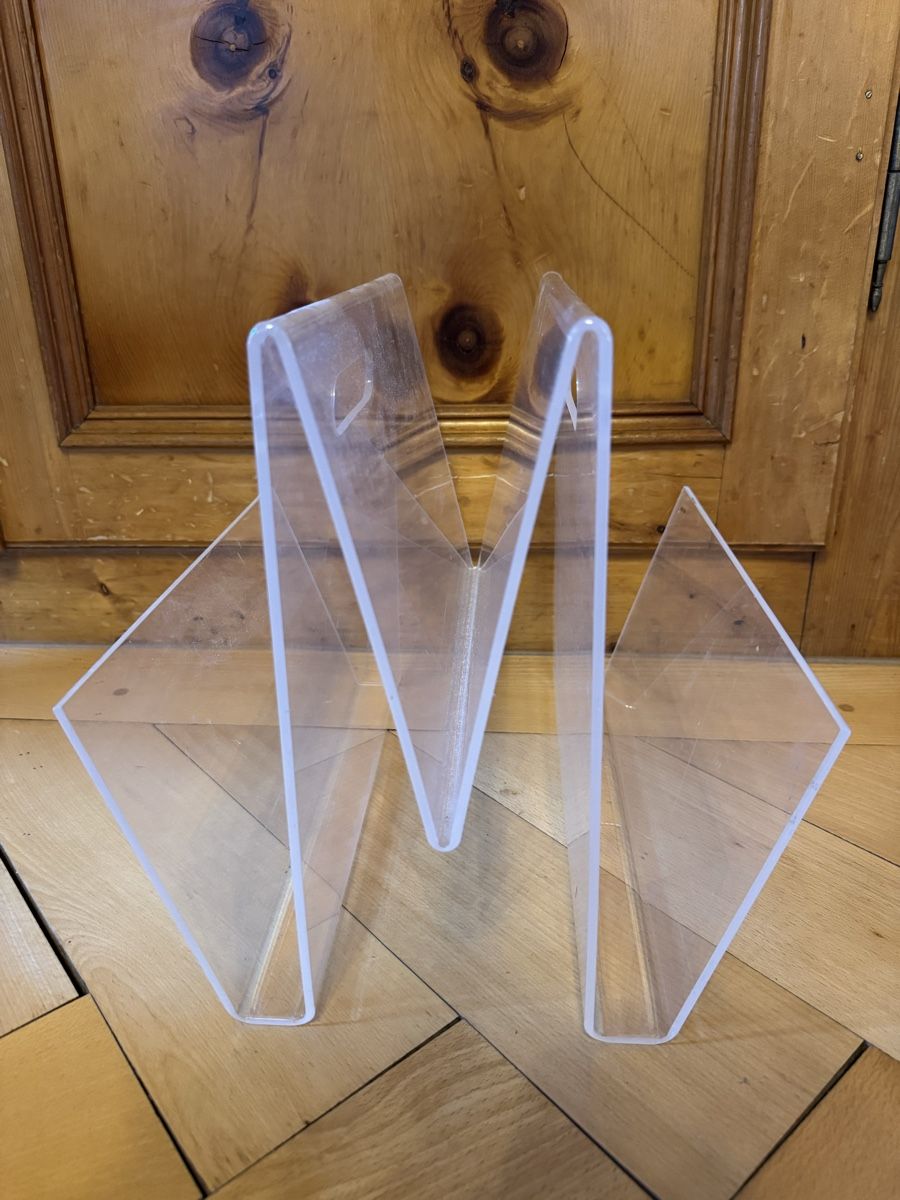 Altro per la casa: Plexiglas Zeitschriftenständer – Usato da Zürich venduto da 411osmanbey 2