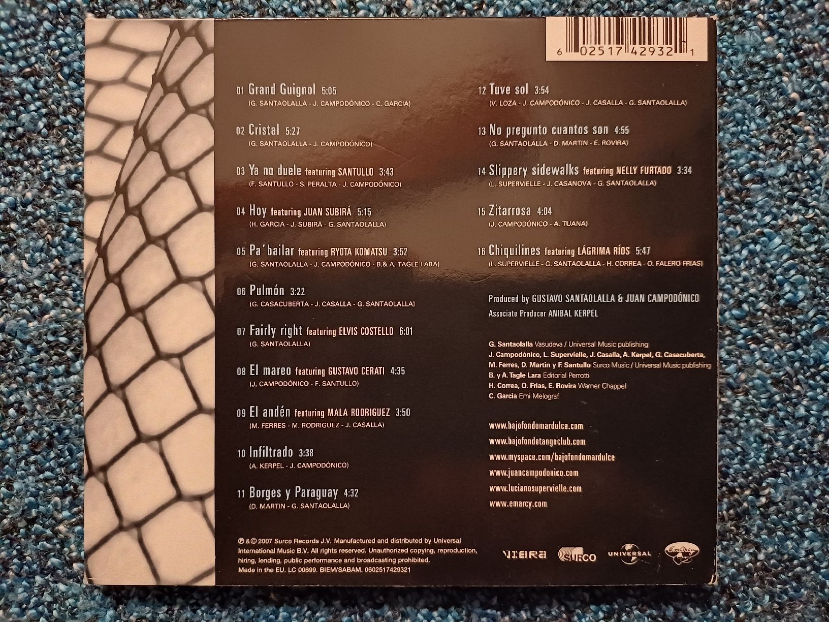 CD: Bajofondo "Mardulce" CD – Nuovo (secondo la descrizione) da Begnins venduto da Drastic-Sound 1