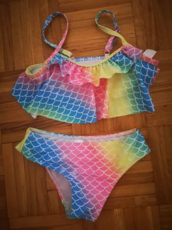 Badeanzug Meerjungfrau /Maillot de bain sirène 7-8ans ~122cm