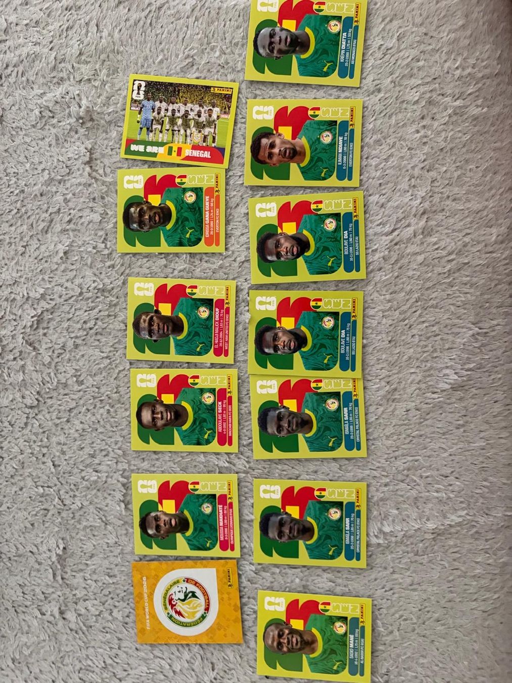 Panini Carte collezionabili: Panini Sticker WM 2026 – Nuovo (secondo la descrizione) da Herzogenbuchsee venduto da sau_ht7r 4