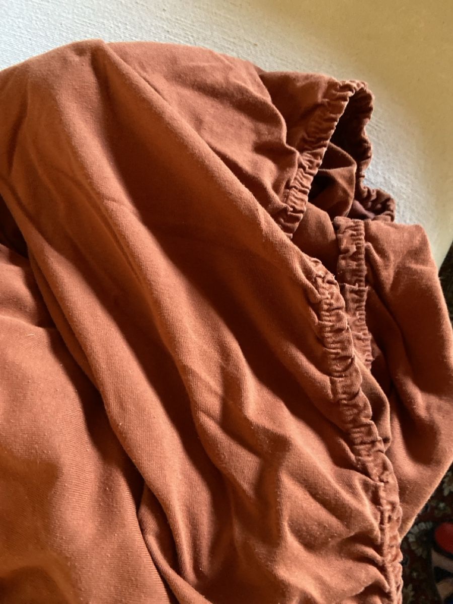 Biancheria da letto: Fixleintuch terracotta, 90x190/200 – Usato da Thalwil venduto da Sommerwende