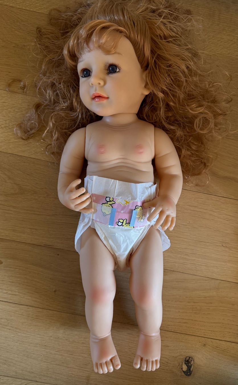 Reborn Bambole: Chimi doll Puppe - 55cm - neuwertig! – Nuovo (secondo la descrizione) da Hinteregg venduto da Jazz-C 2