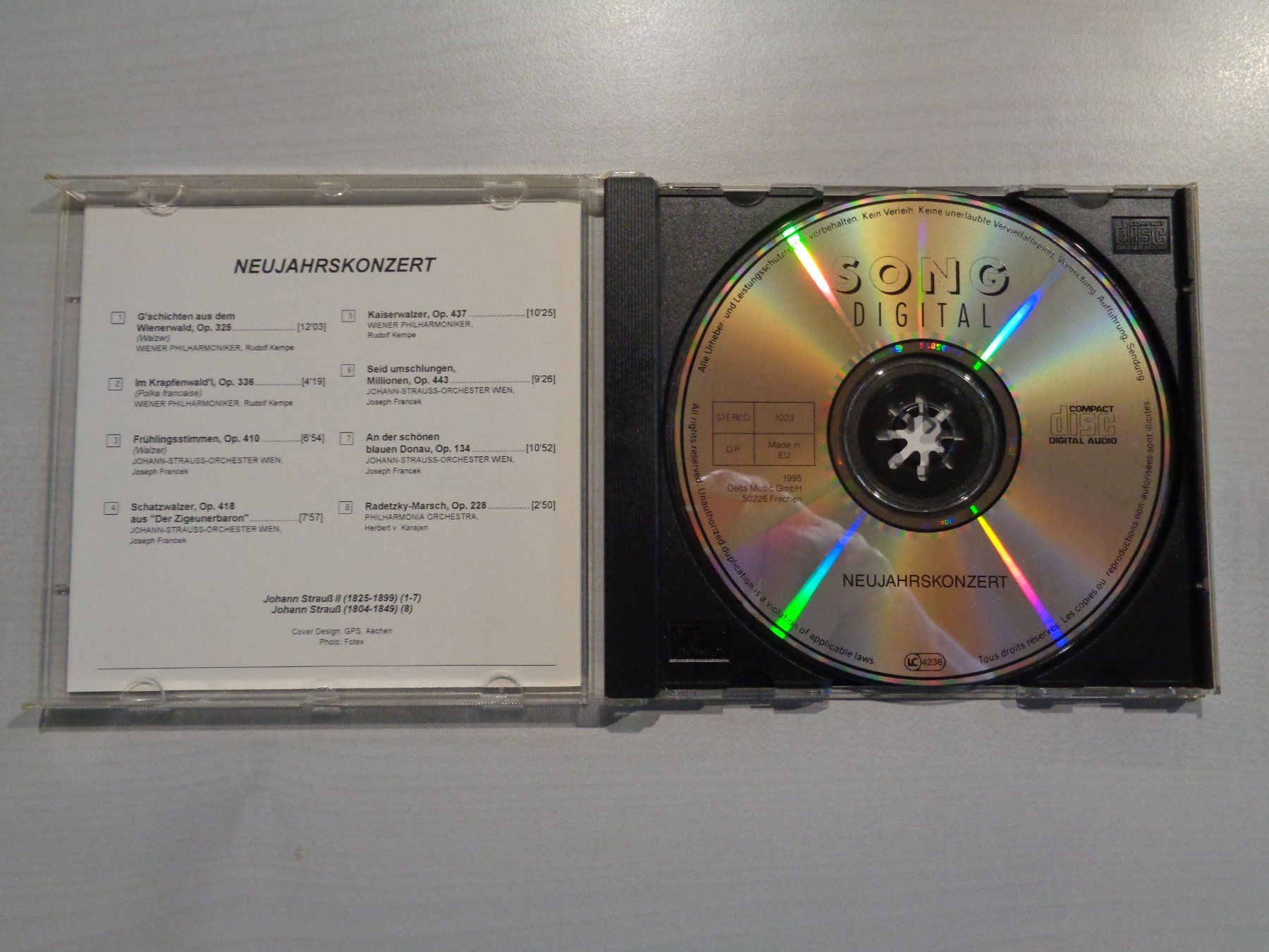 CDs: CD Neujahrs-Konzert – D'occasion à Birsfelden par Albatros55 1