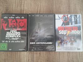 Der Untergang/Baader Meinhof/Ein Tag im Sept. (3 Spielfilme)