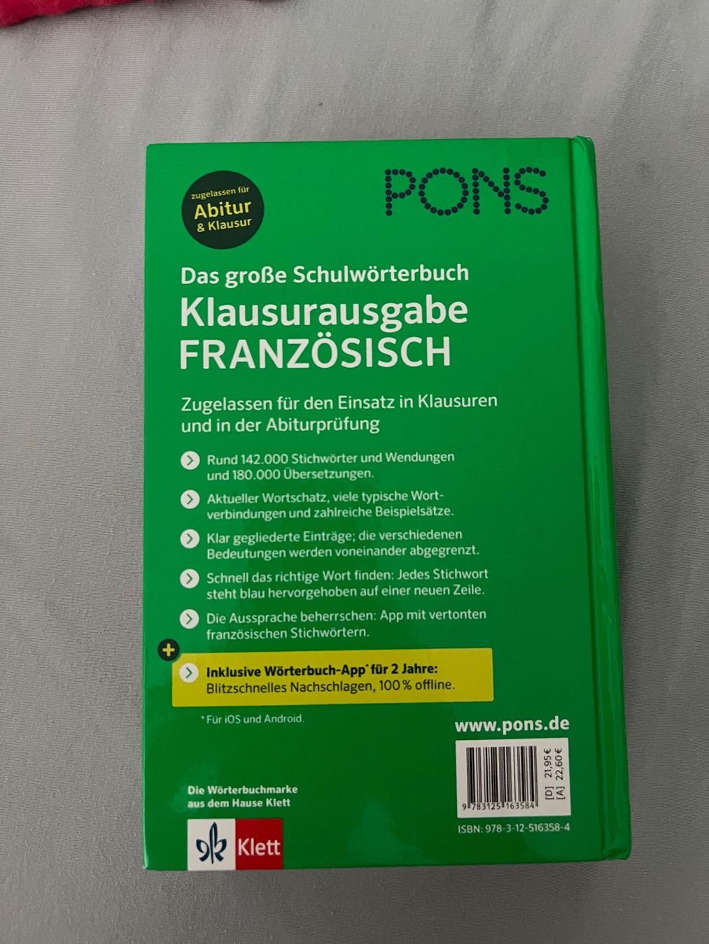 Bücher: PONS Französisch Übersetzer – Neu (gemäss Beschreibung) aus Abtwil SG von chi_yh9f 1
