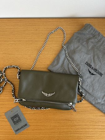 Zadig & Voltaire Nano leather clutch