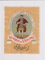 Etikette für Wein aus Aigle - RÉSERVE DU VIDOME /bd