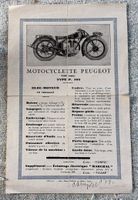 MOTOCYCLETTE PEUGEOT TYPE P.105