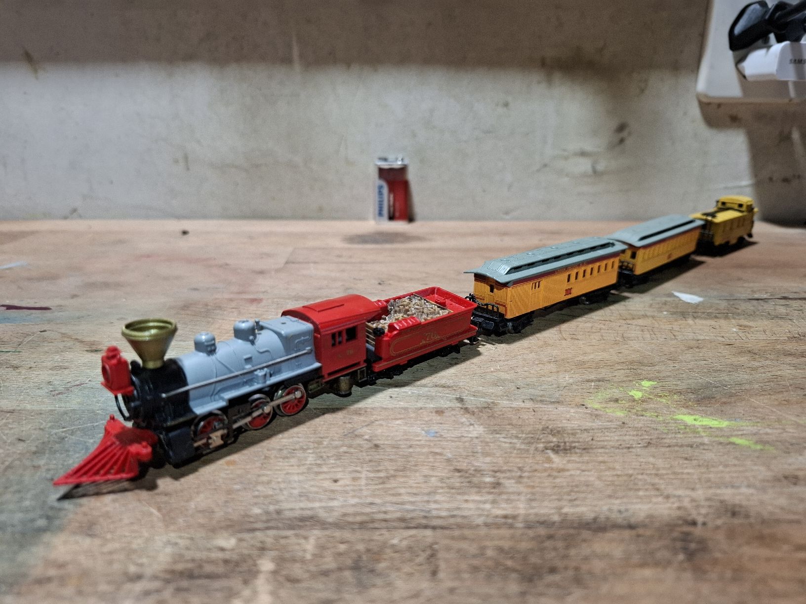 Modellini di ferrovie: Spur N Dampf-Zug-Kombi Union Pacific – Usato da Flaach venduto da maniv6