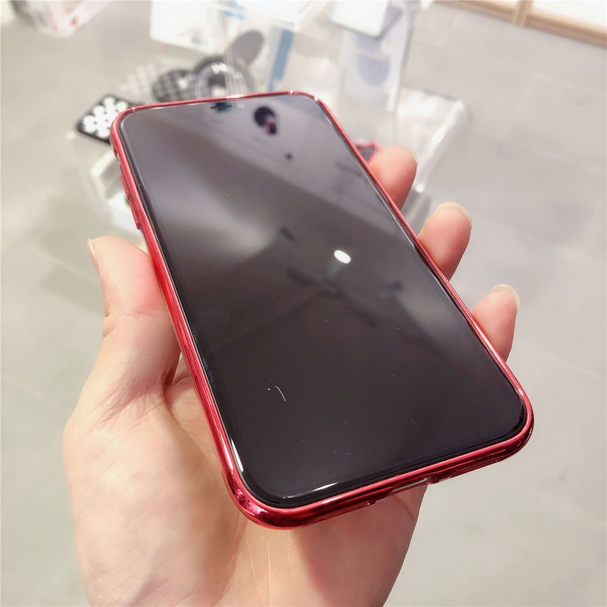 Cover & Protezioni schermo: iPhone 11 Pro - coque antichoc double couleur rouge – Nuovo e nell'imballaggio originale da Morges venduto da DigiAC 3