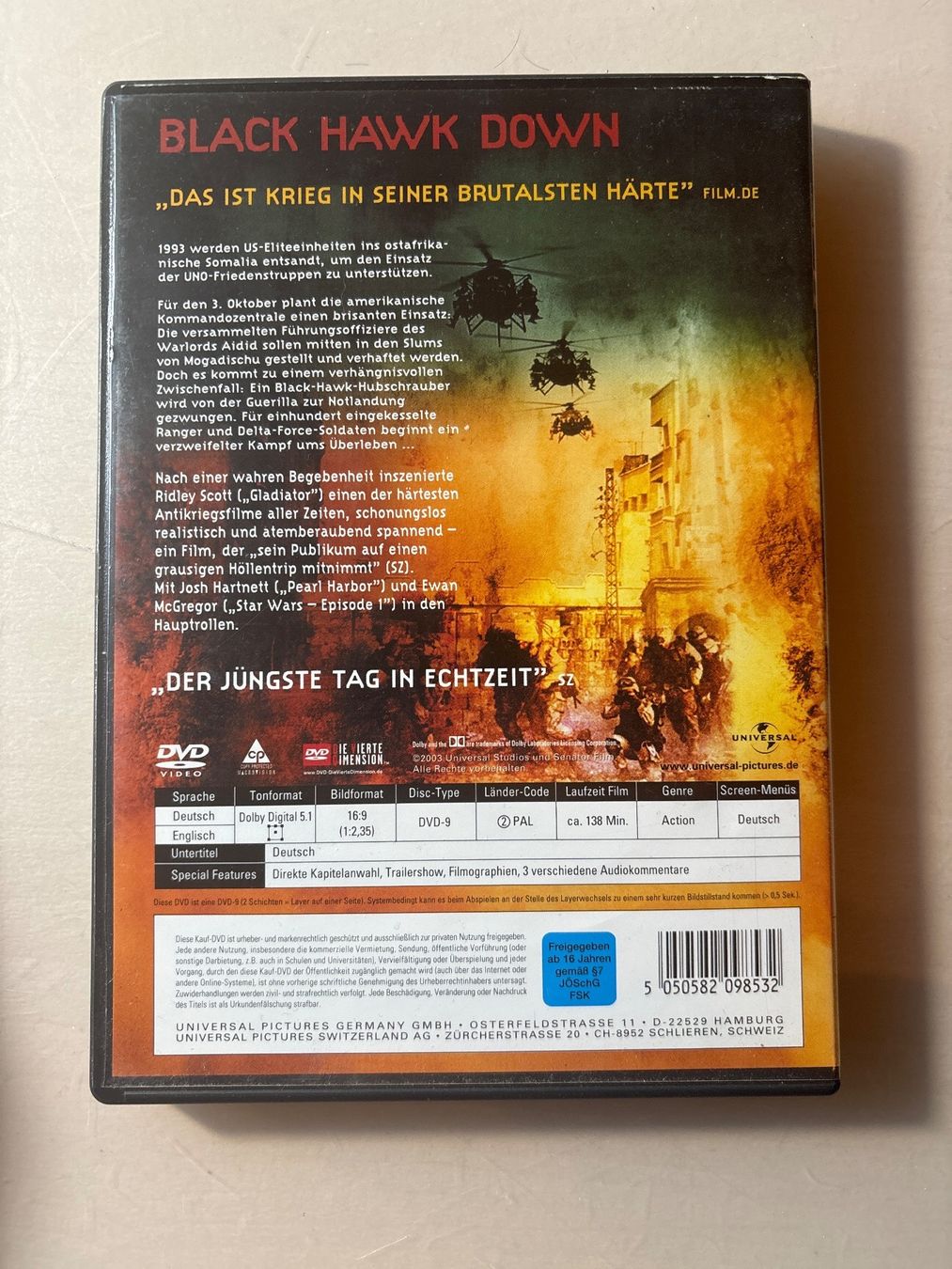 Alle DVDs: Black Hawk Down – Gebraucht aus Ruswil von Slivio_ 1