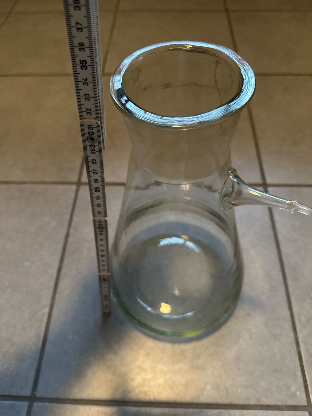 Vasi & Recipienti: Vase oder eventuell Labor Behälter aus Glas – Usato da Zürich venduto da Chaeffeler 3