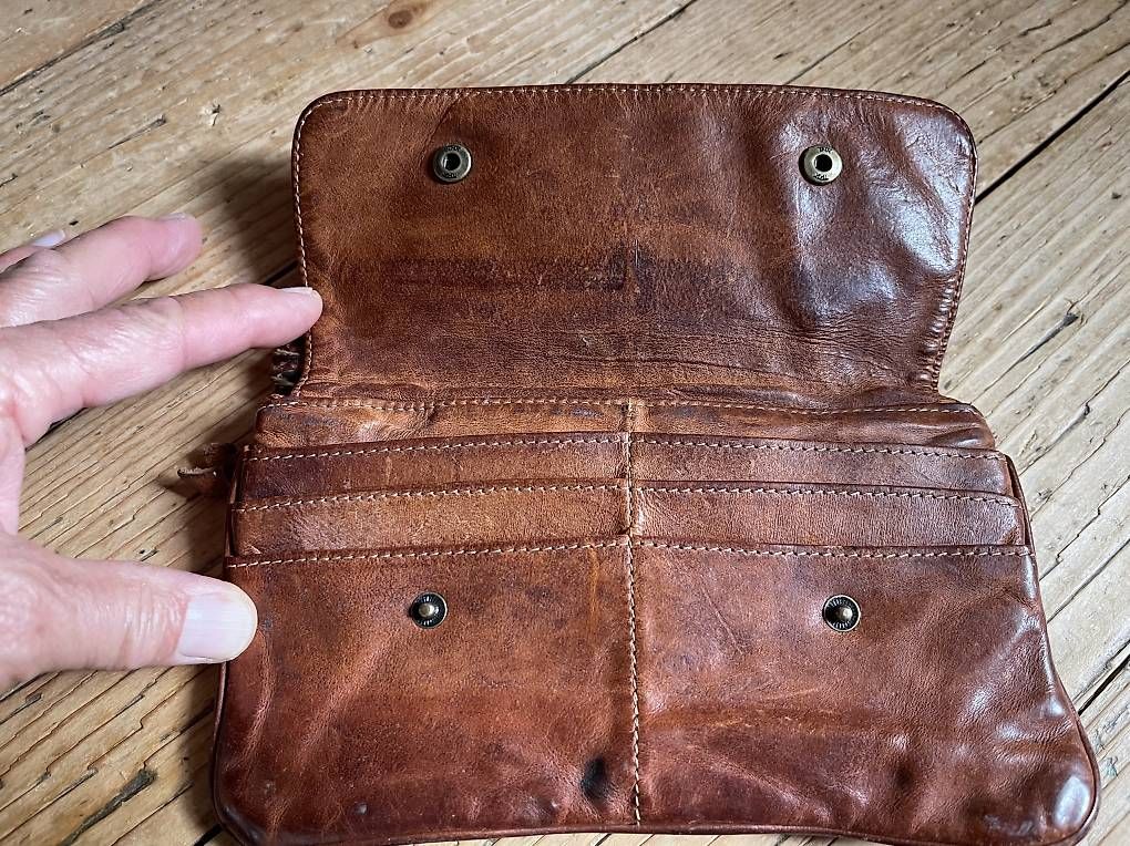 Brieftaschen: Echtleder Geldbörse von RE: – Gebraucht aus Meiringen von Bignoddy 1
