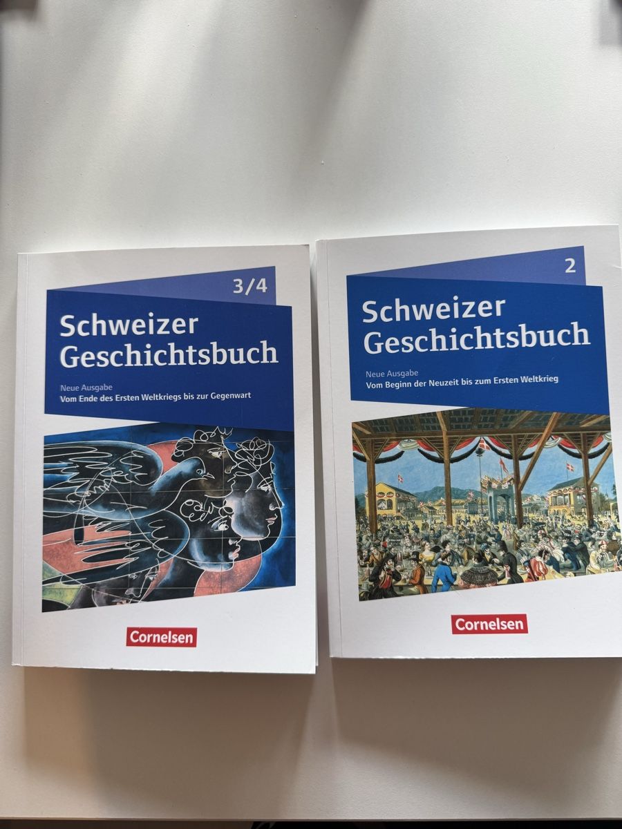 Bücher: Cornelsen Schweizer Geschichtsbuch 2 & 3/4 – Gebraucht aus Zürich von liv.io