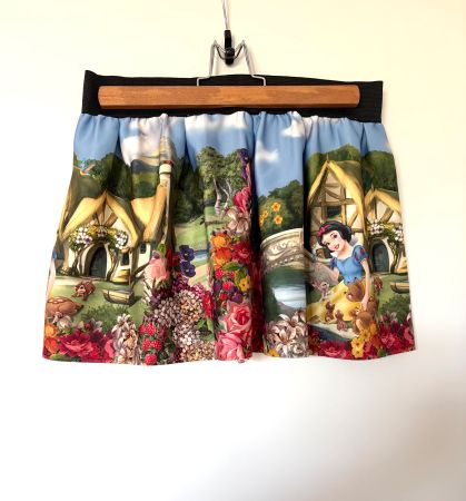 Jupe Monnalisa Blanche-Neige, taille 110 (5 ans)