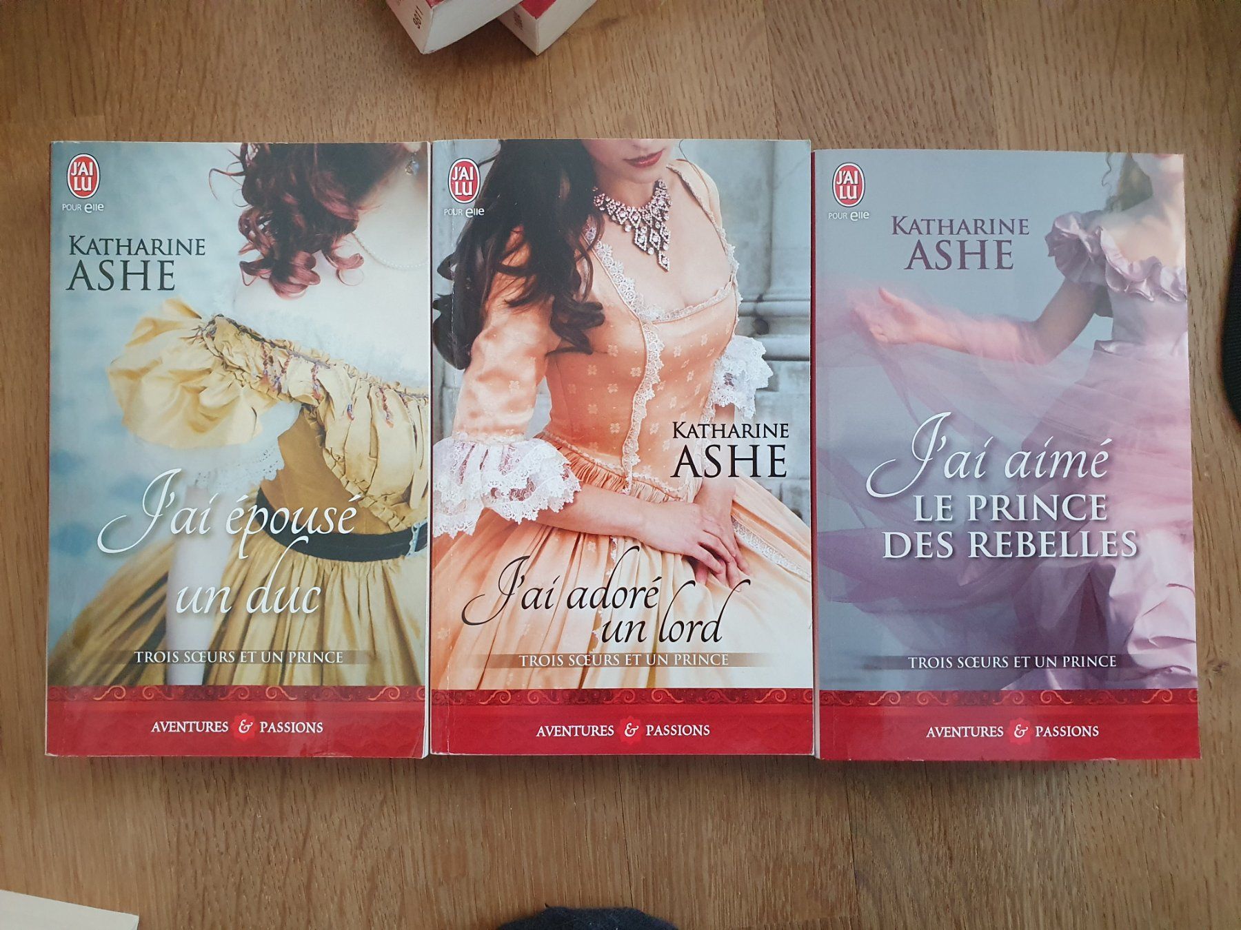 Libri: 3 Roman de Katherine Ashe – Usato da Oftringen venduto da papillon075