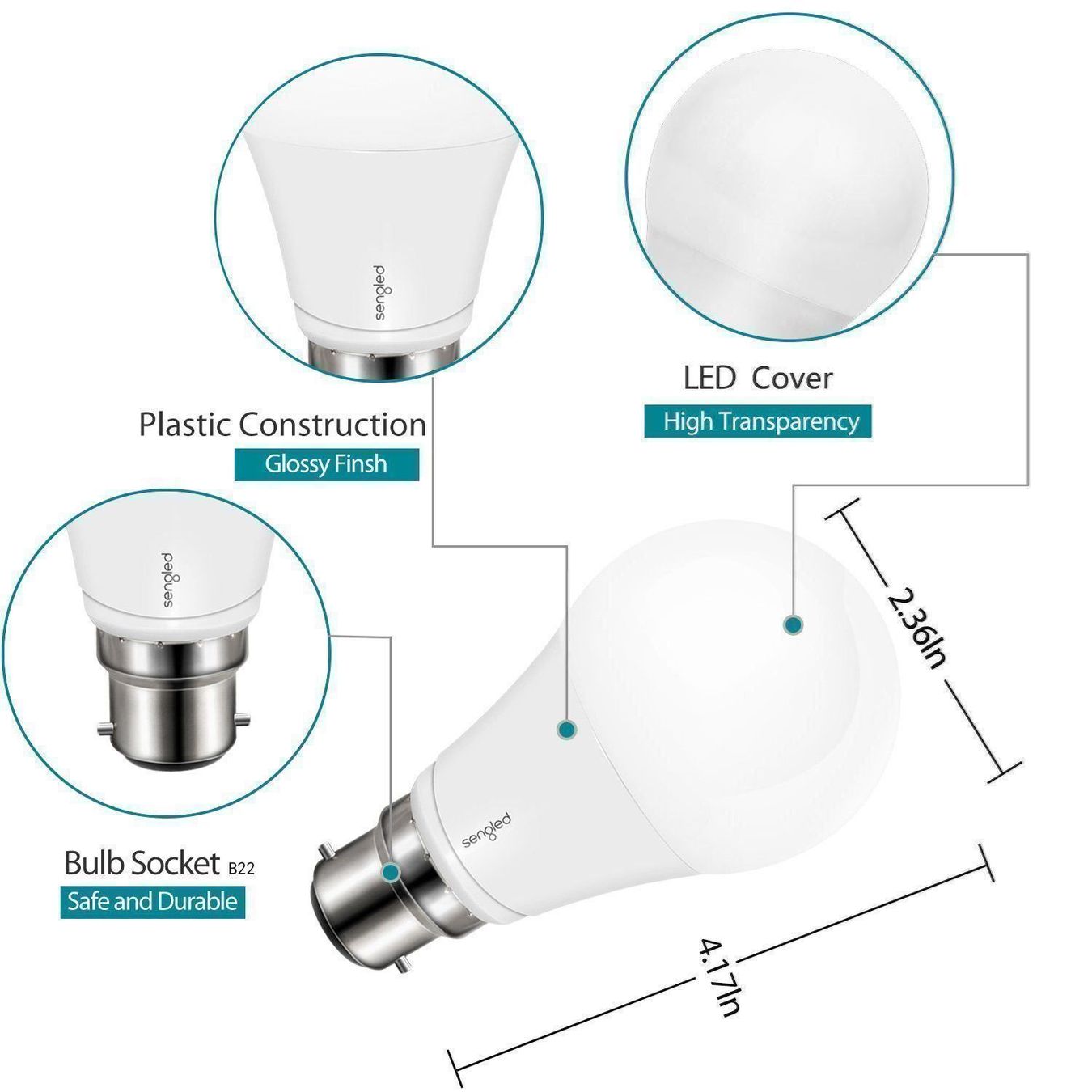 Lampade: Sengled Mood LED mit 2 Lichtstimmungen, E27 – Nuovo e nell'imballaggio originale da Schaffhausen venduto da Kartenprofi 4