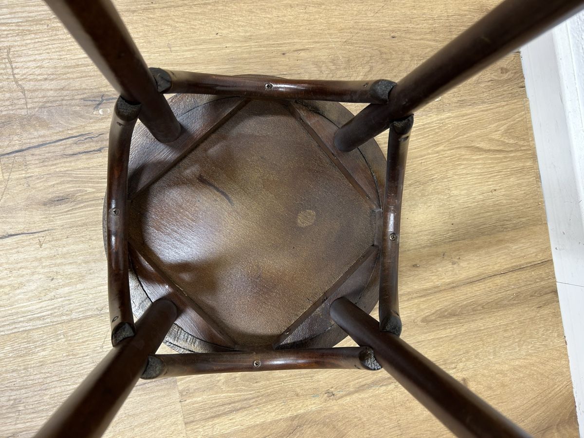 Hocker: Bistro-Barhocker  – Gebraucht aus Basel von Sackmann 4