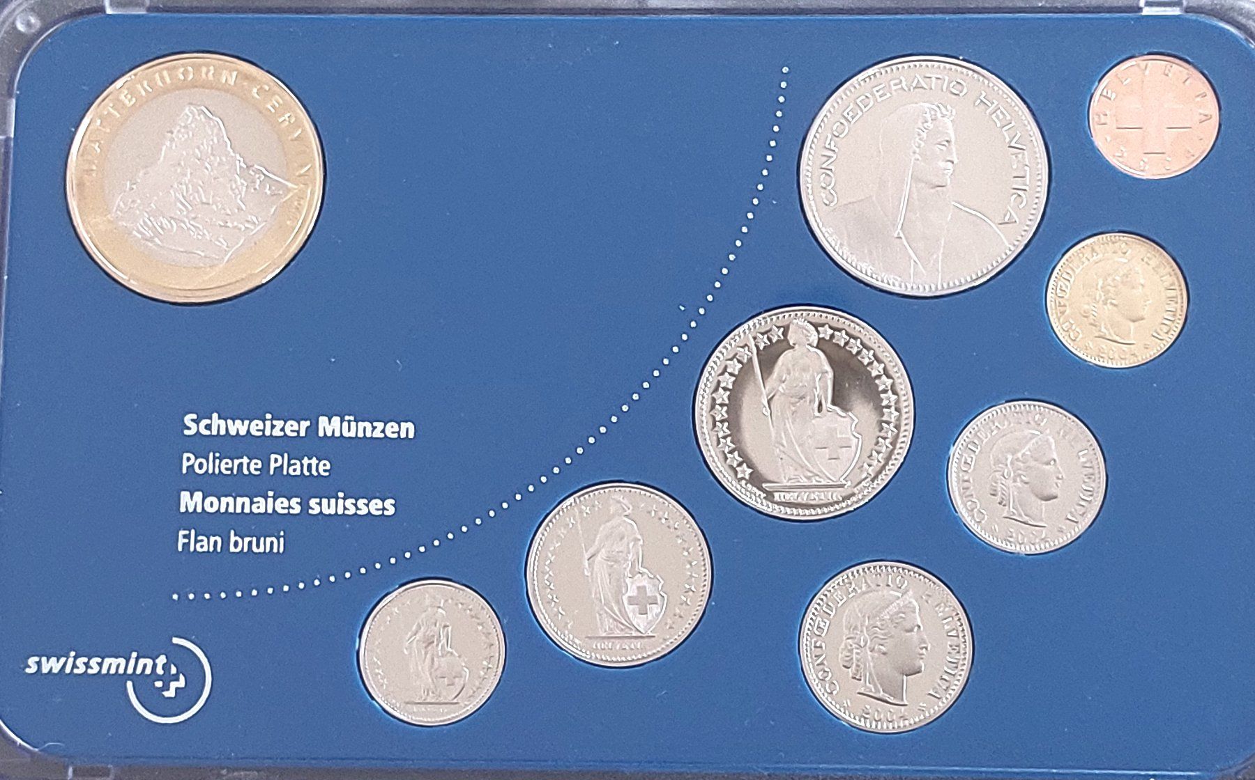 Alle Münzen: CH - Münzsatz 2004 pp – Neu (gemäss Beschreibung) aus Arch von repros 3