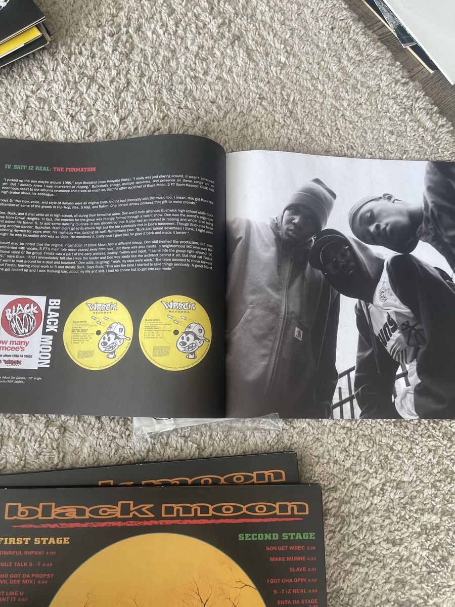 Dischi in vinile: Black Moon / Enta the Stage / Limited Box – Nuovo (secondo la descrizione) da Dagmersellen venduto da stonefinger 6