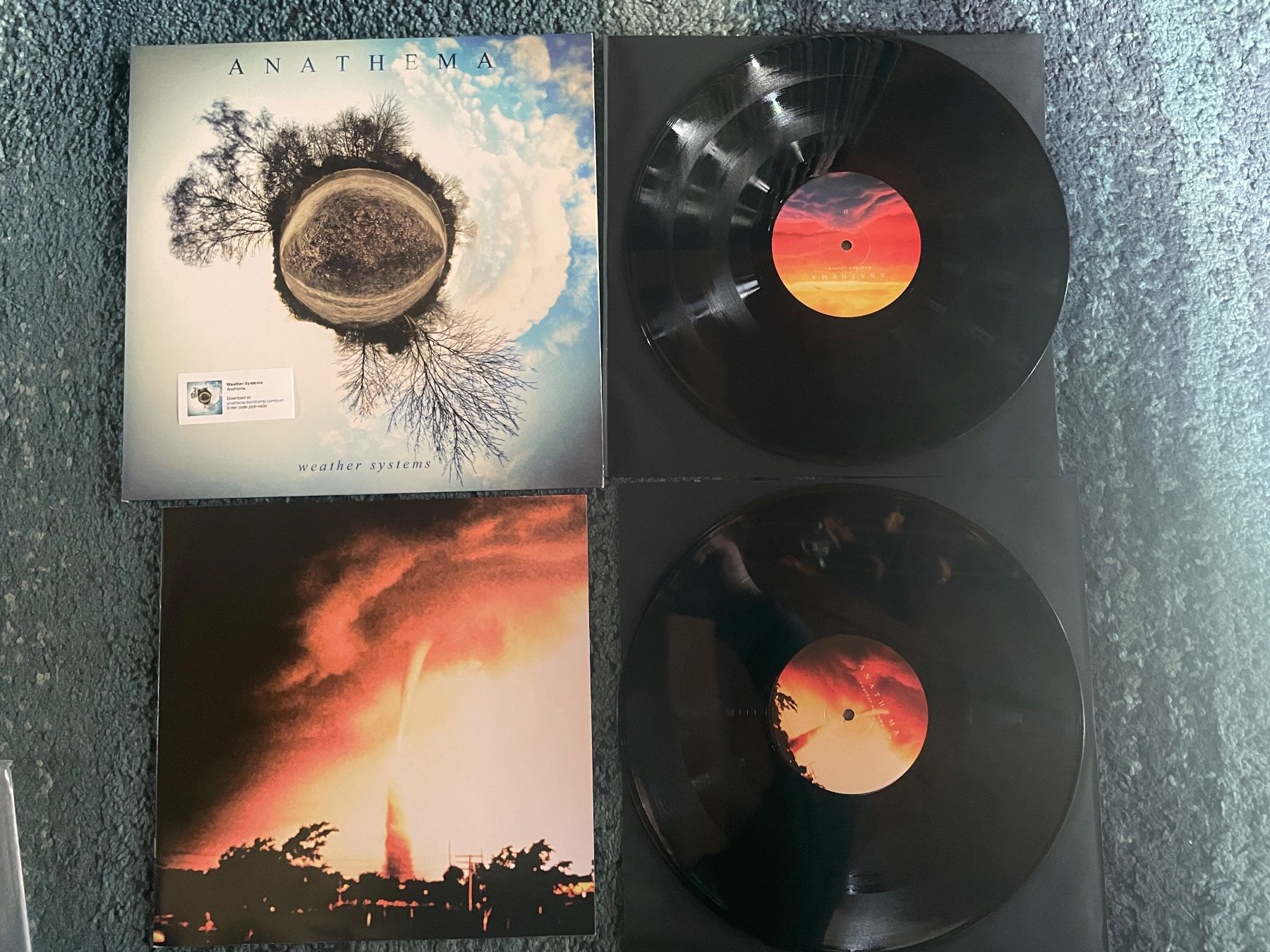 Dischi in vinile: Anathema – Weather Systems  DLP 2012 – Usato da Neuenhof venduto da django3001