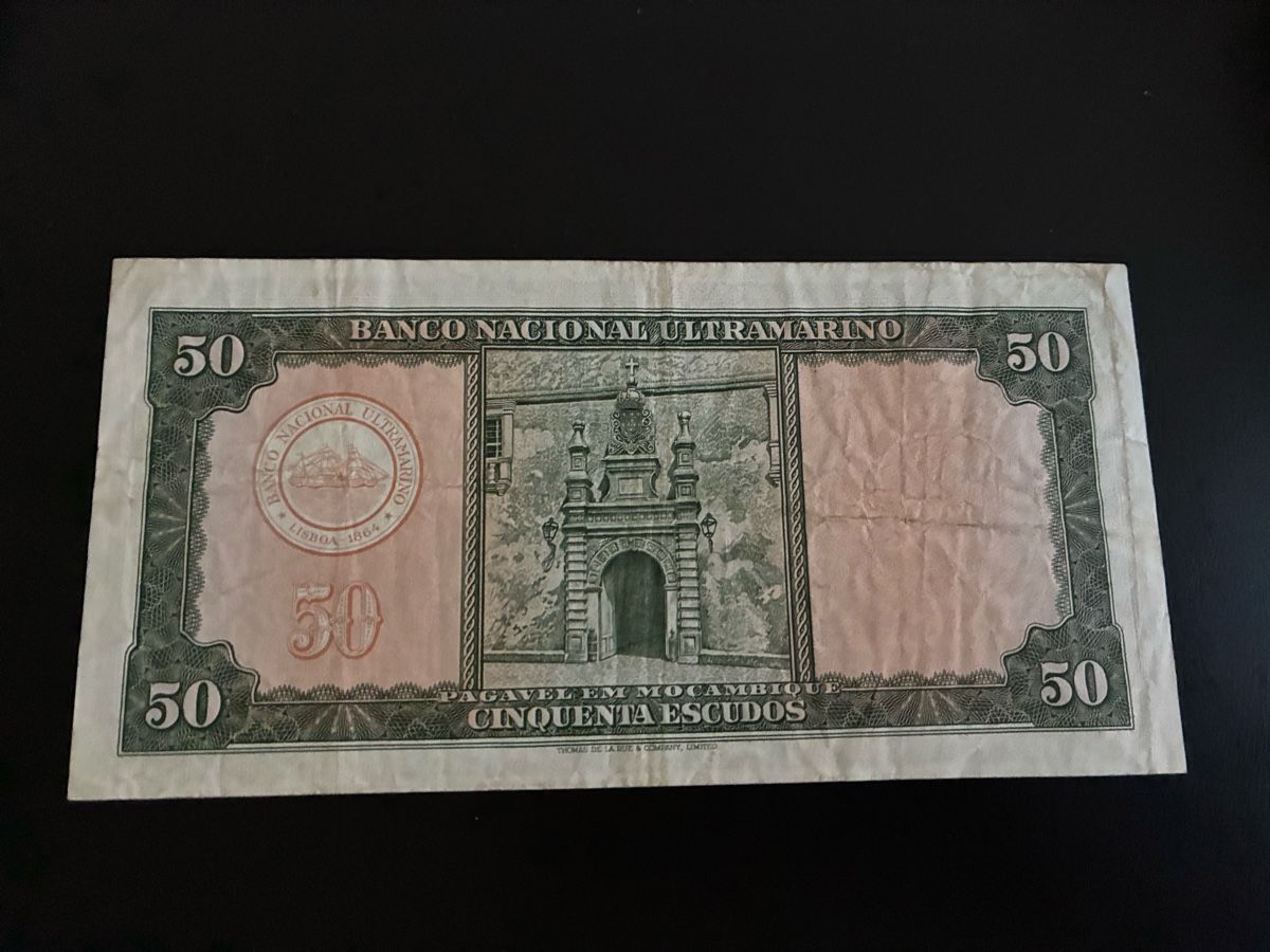 Banconote: 50$00 1958 – Usato da Dällikon venduto da Woldbanknoten 2