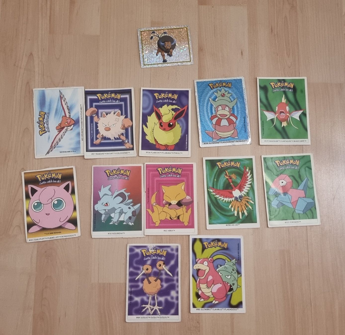 Pokémon Carte collezionabili: Pokemon "Sticker" 1995- 2001 – Usato da Biglen venduto da Harpadis
