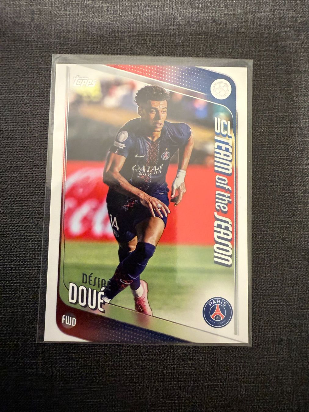 Topps Carte collezionabili: Topps Desire Doue Paris Saint-Germain – Usato da Burgdorf venduto da Sports_Cards_3400