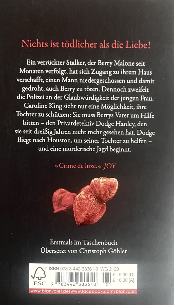 Libri: BLINDER STOLZ - SANDRA BROWN - TASCHENBUCH – Usato da Buchs AG venduto da fischli610 1