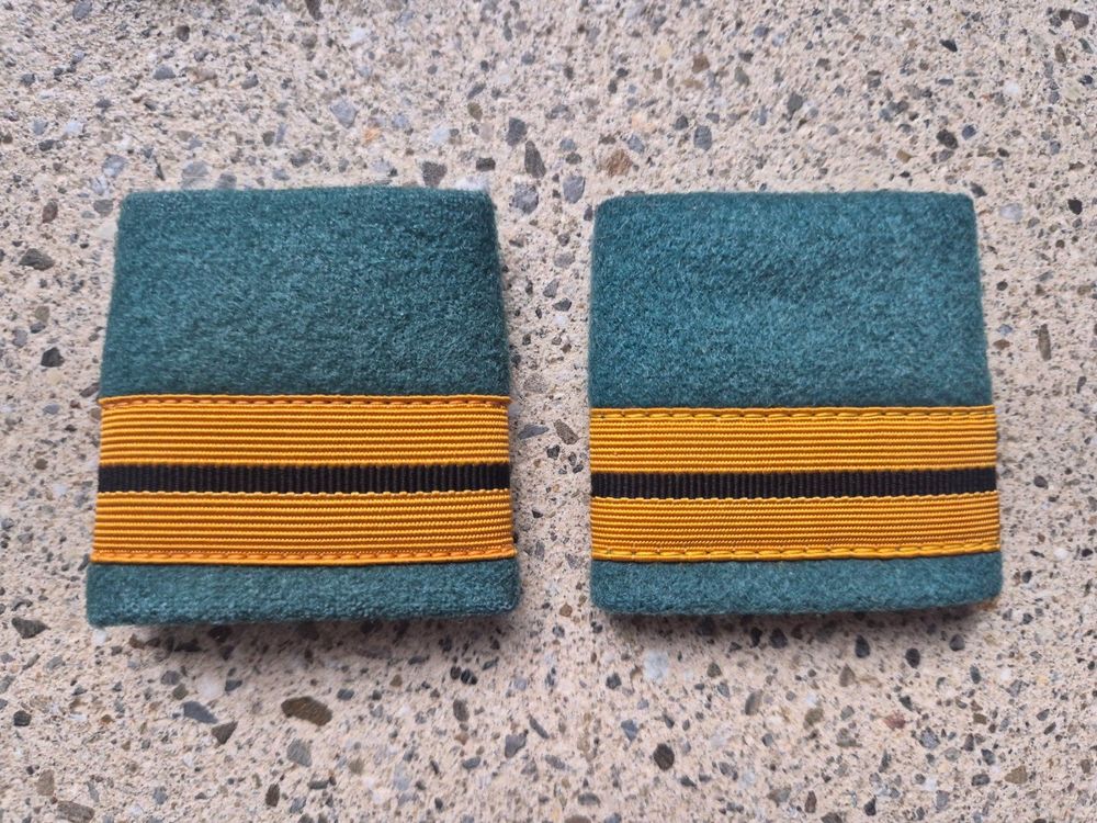 Gradabzeichen Patten Set Oberstleutnant Verpflegung (Neu und ...