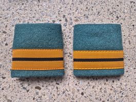  Gradabzeichen Patten Set Oberstleutnant Verpflegung