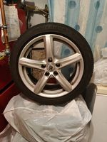 4 pneus hiver + jantes alu 17"Mercedes Classe A  205/50 R17