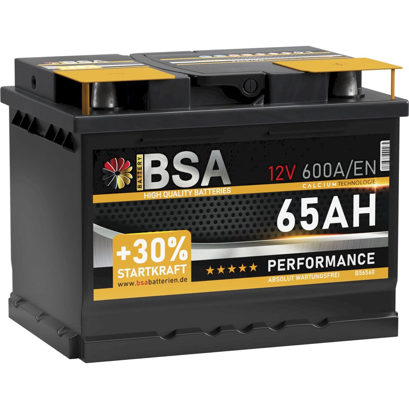 Batterie: BSA Autobatterie 65Ah 12V – Nuovo e nell'imballaggio originale da Bottighofen venduto da zaap 1