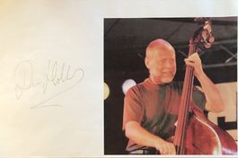 Dave Holland Autogramm signiert Kopie auf A4 Papier
