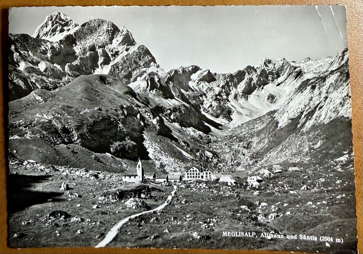 Cartoline postali: AK: MEGLISALP - ALTMANN – Usato da Lutry venduto da Ediego