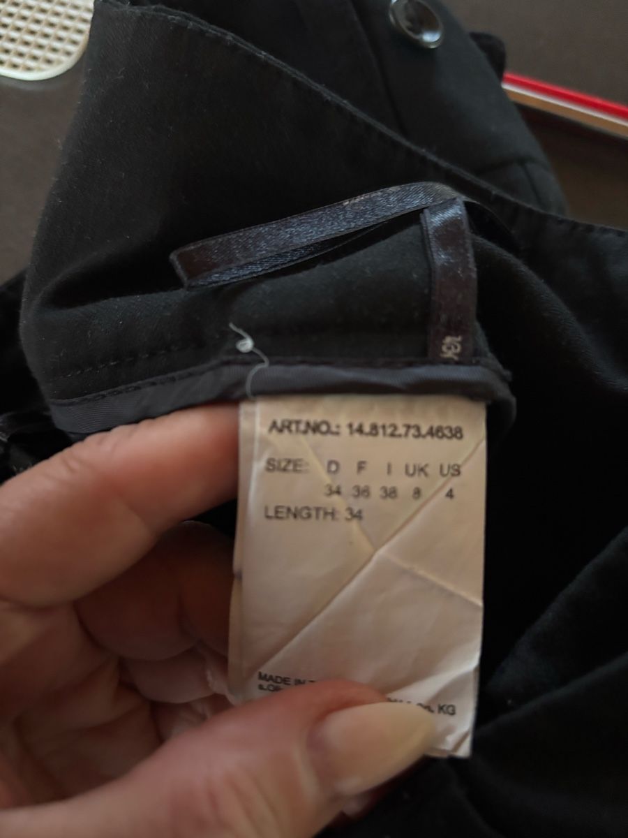 S.Oliver Pantaloni: Hose Gr. 34  Oliver schwarz Damen – Usato da Kaltbrunn venduto da Modern 6