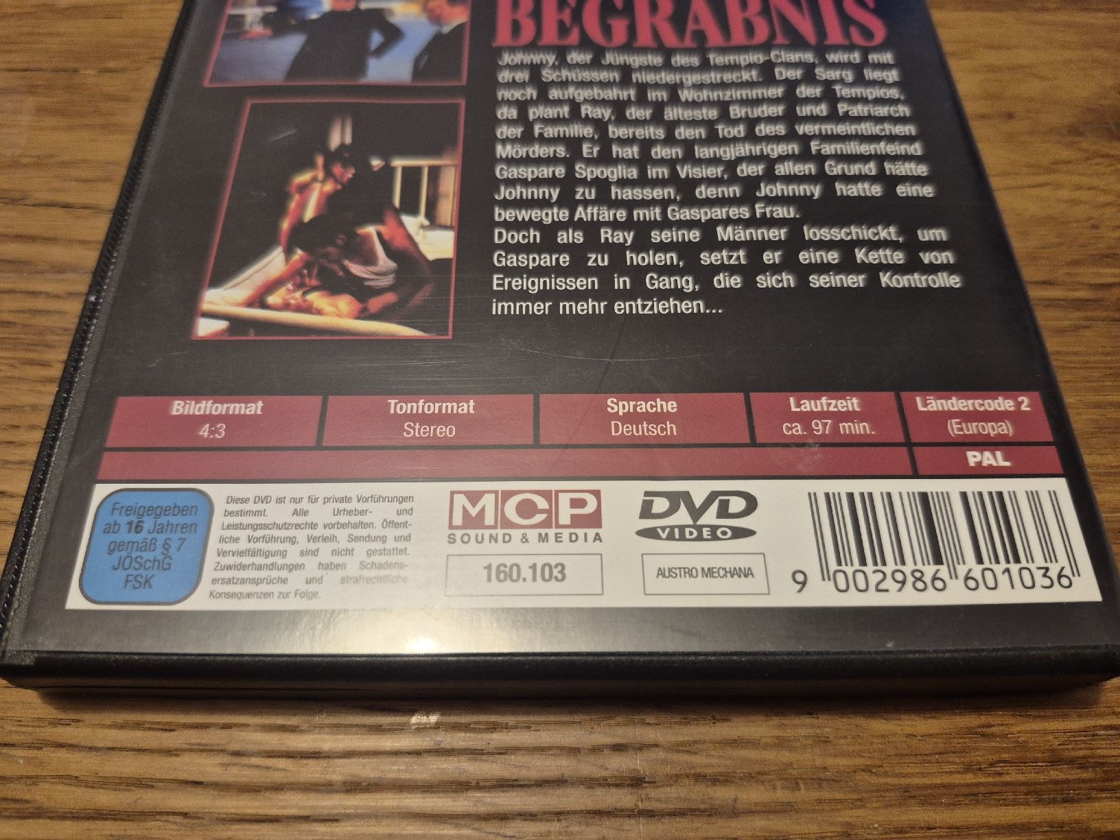 Tutti i DVDs: Das Begräbnis mit Christopher Walken (DVD)  – Usato da Oberembrach venduto da giu_7ksd 2