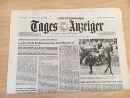 Tagesanzeiger vom 29. Juli 1976