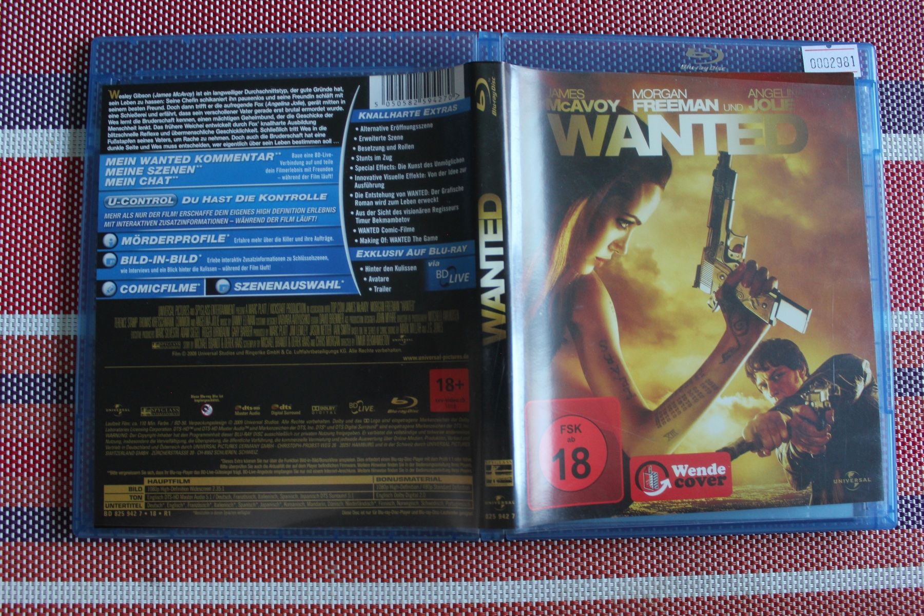 Tutti i DVDs: Wanted / Blu-ray - – Usato da Geroldswil venduto da Schlumpfine1973
